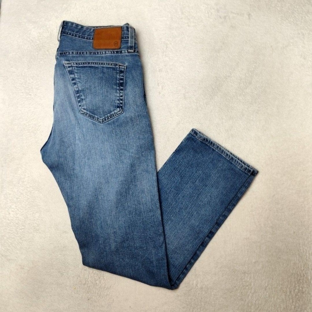 Adriano Goldschmied Jeans Mens 31x32 Blue Owens Athletic Straight Medium Stretch